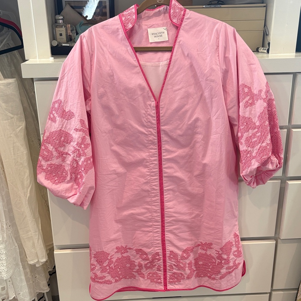 HYACINTH HOUSE - Tuckernuck Mini Arem Kaftan- Size SM